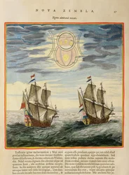 El sol y las estrellas guiando a los marineros en su camino, del 